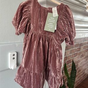 Elegant Mauve Kids Dress